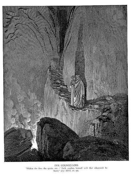 Evil Counsellors - Gustave Doré