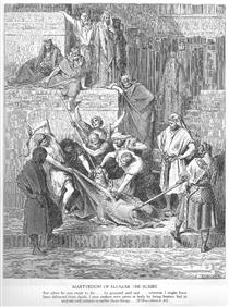 The Martyrdom of Eleazar the Scribe - Gustave Dore