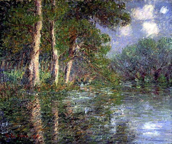A Bend in the Eure, 1919 - Гюстав Луазо