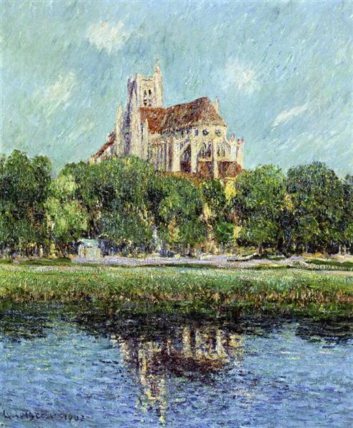 Auxerre Cathedral, 1907 - Gustave Loiseau