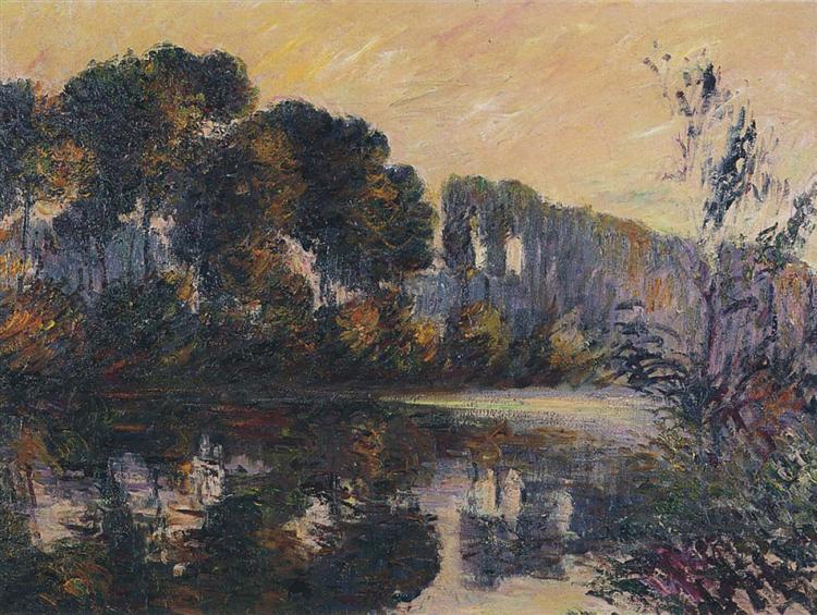 By the Eure River, 1911 - Gustave Loiseau