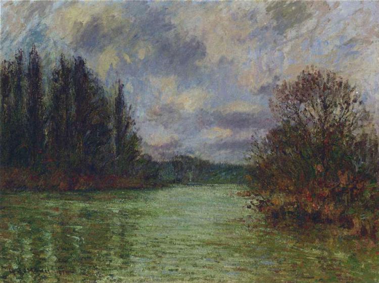 By the Oise River, 1892 - Gustave Loiseau