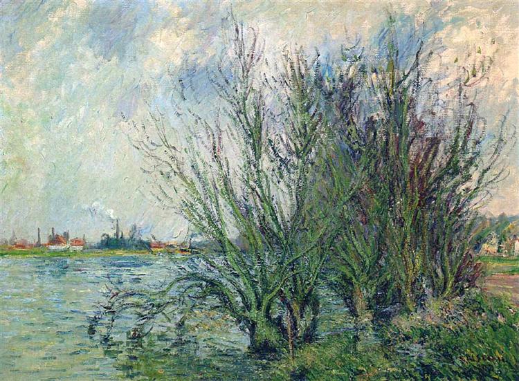 By the Oise River, 1908 - Гюстав Луазо