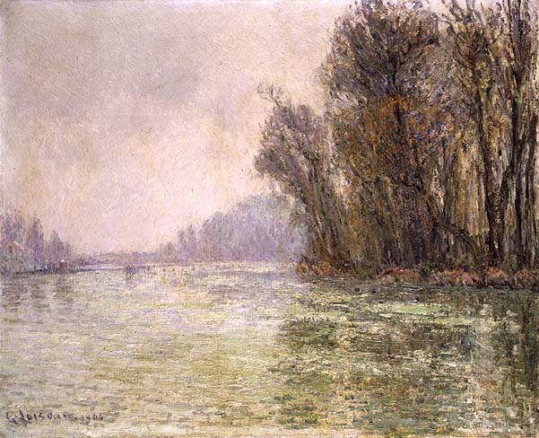 The Oise in Winter, 1906 - Гюстав Луазо