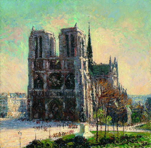 View of Notre Dame, 1911 - Гюстав Луазо