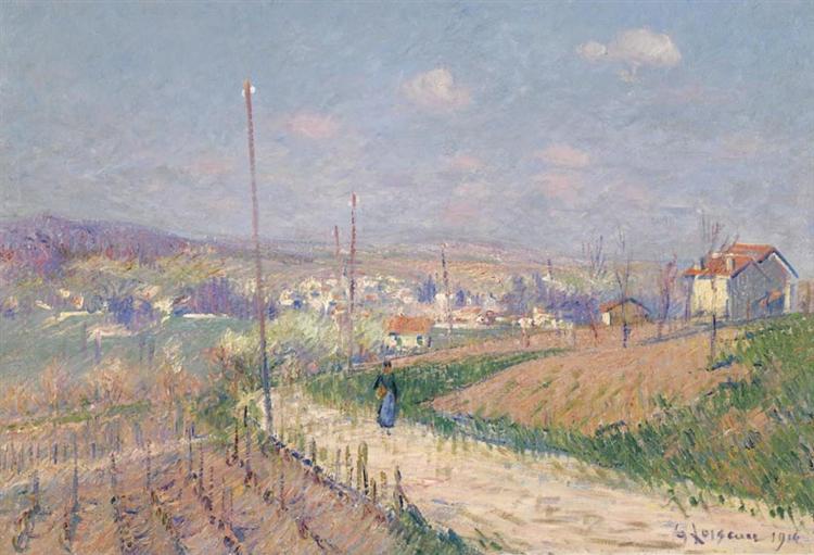 Village in Spring, 1916 - Gustave Loiseau