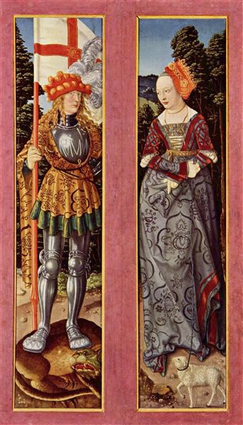Алтарь Поклонение волхвов, c.1506 - Ханс Бальдунг