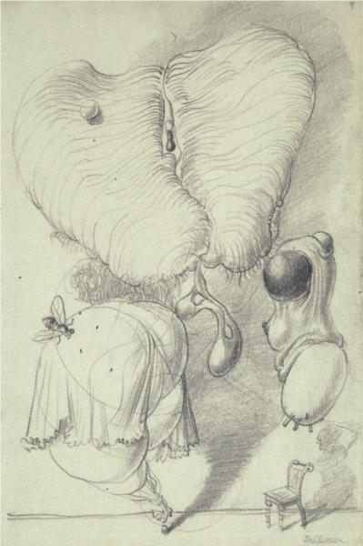Untitled (Variations around La Poupée), c.1932 - c.1934 - Hans Bellmer