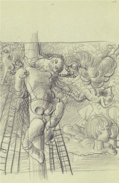 Untitled (Variations around La Poupée), c.1932 - c.1934 - 汉斯·贝尔默
