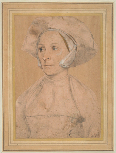 Portrait of an Englishwoman, 1532 - Hans Holbein the Younger