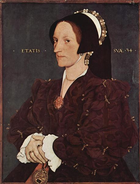 Portrait of Margaret Wyatt, Lady Lee, 1540 - Ганс Гольбейн Младший