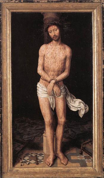 Christ at the Column, 1485 - 1490 - Ганс Мемлінг