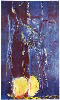All About Blue - Helen Frankenthaler