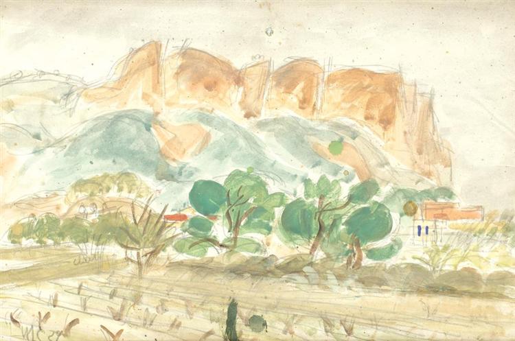 Provensal Landscape, 1929 - Henri Catargi