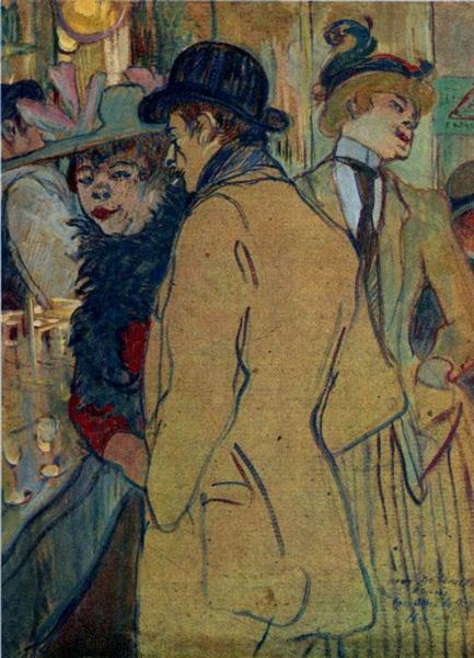Alfred la Guigne, 1894 - Henri de Toulouse-Lautrec