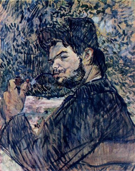 Portrait of Cipa Godebsky, 1896 - Henri de Toulouse-Lautrec