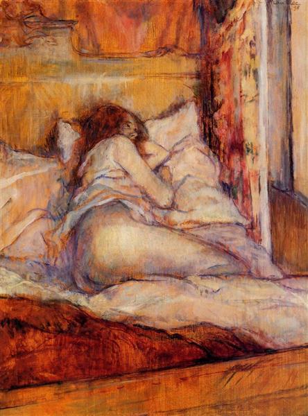The Bed, 1898 - Анри де Тулуз-Лотрек