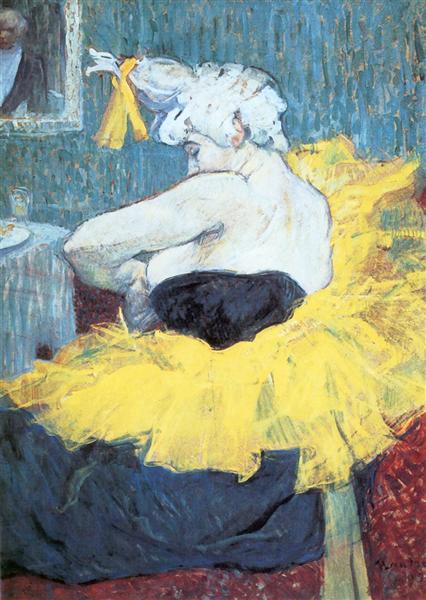 La payasa Cha-U-Kao, 1895 - Henri de Toulouse-Lautrec