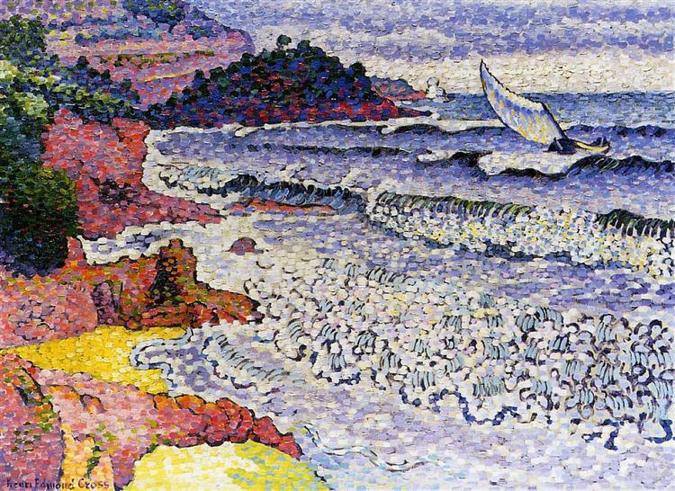 The Choppy Sea, 1902 - 1903 - Анри Эдмон Кросс