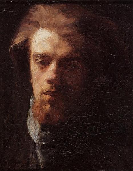Self Portrait, 1860 - Анри Фантен-Латур