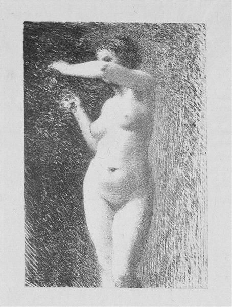 Study for Eve, 1898 - Анри Фантен-Латур