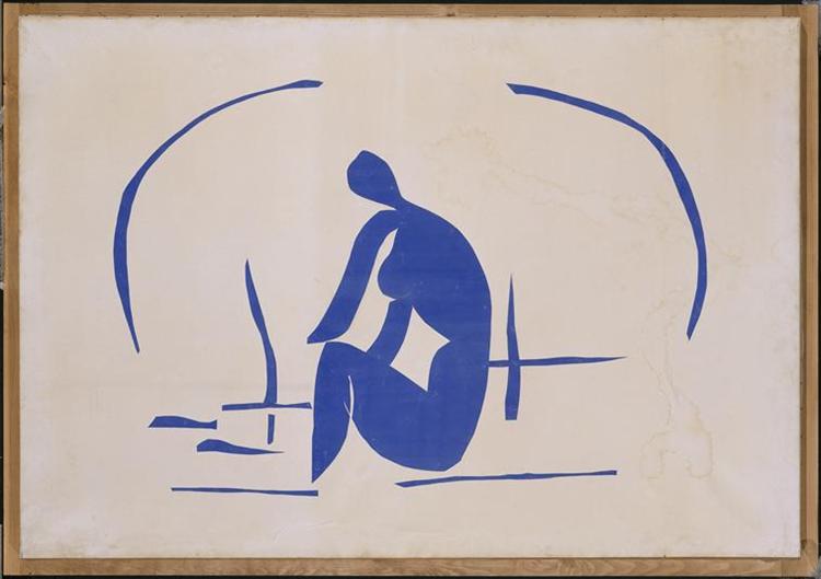 Bather in the Reeds, 1952 - Анри Матисс