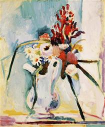 Flowers in a Pitcher - Henri Matisse