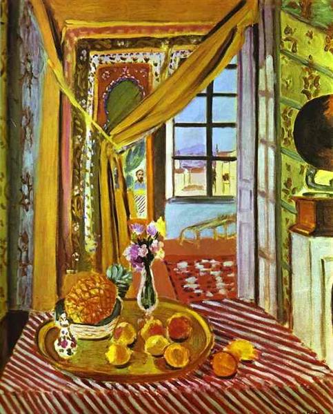 Interior with Phonograph, 1924 - Henri Matisse