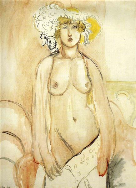 Nude, 1919 - 馬蒂斯