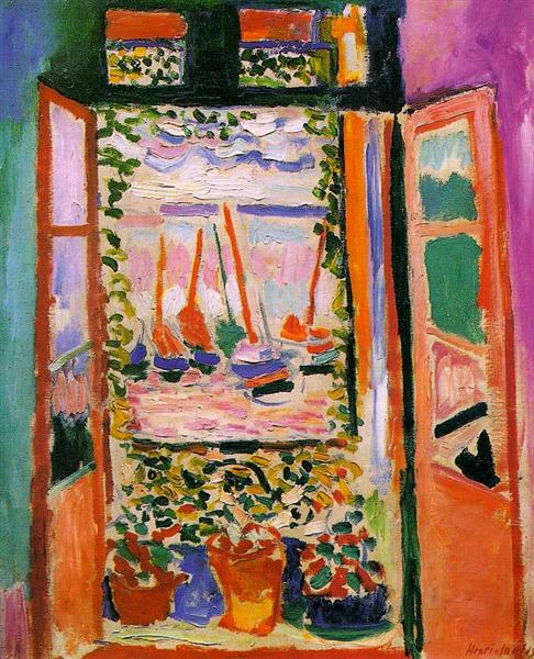 Henri Matisse - Open Window, Collioure