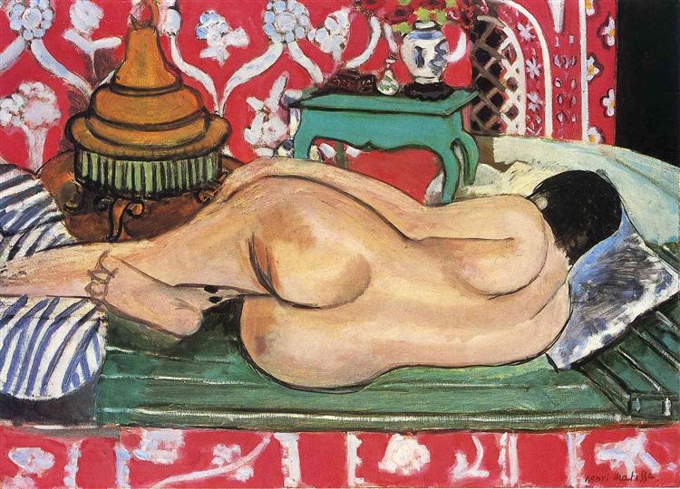 Reclining Nude, back, 1927 - Анри Матисс