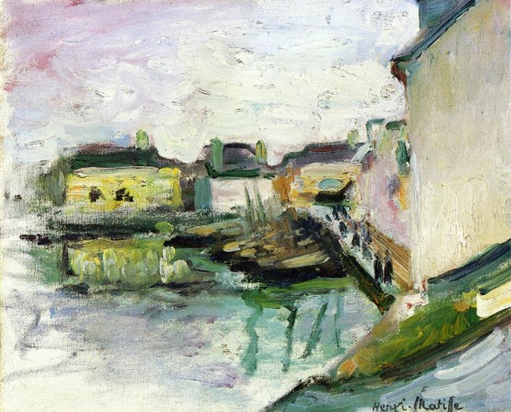 The Port of Palais, Belle Ile, 1896 - Анри Матисс