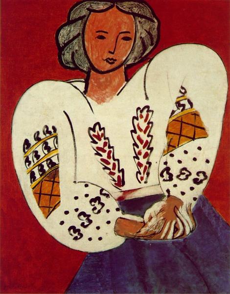 The Romanian Blouse, 1940 - Henri Matisse