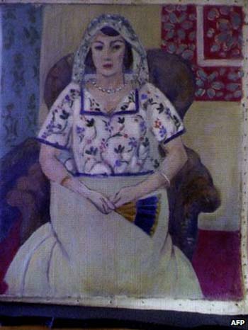 Сидяча жінка, c.1922 - Анрі Матісс