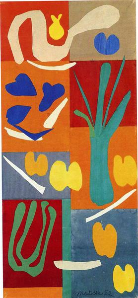 Vegetables, 1952 - Henri Matisse