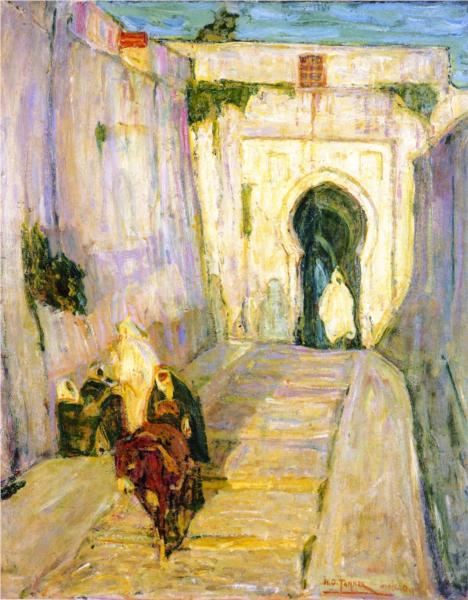 Entrance to the Casbah, 1912 - Генрі Осава Танер