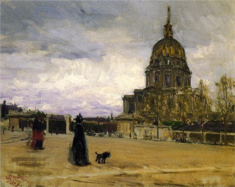 Les Invalides, Paris, 1896 - Henry Ossawa Tanner