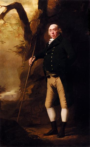 Portrait of Alexander Keith of Ravelston, Midlothian - Генрі Реберн
