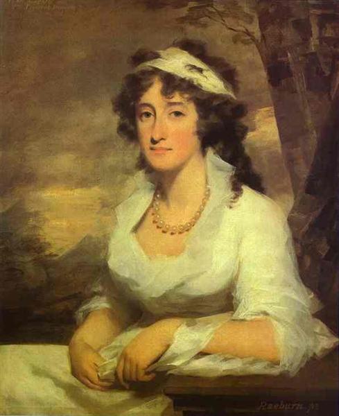 Portrait of Janet Dundas, c.1790 - Генри Реборн