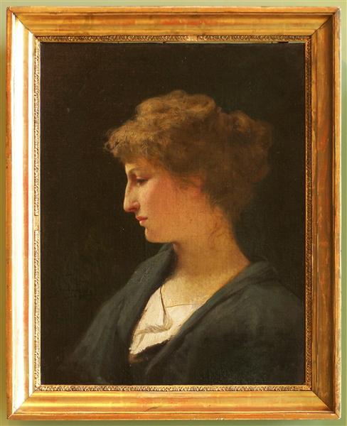 Portrait of a Woman - Генрих Семирадский