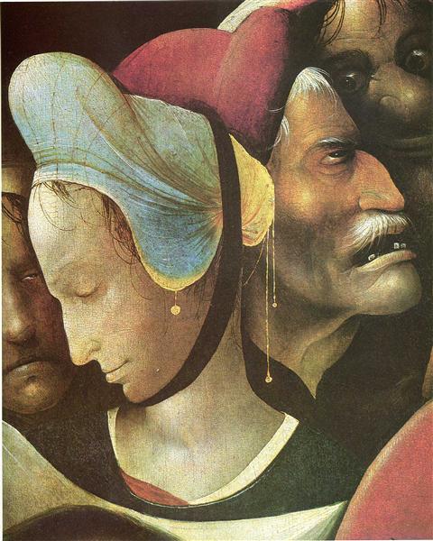 The Carrying of the Cross,  Christ and St. Veronica, 1515 - 1516 - El Bosco