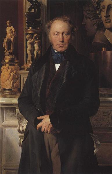 Portrait du comte James-Alexandre de Pourtalès-Gorgier - Поль Делярош