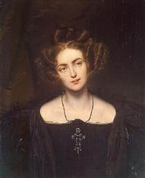 Portrait of Henrietta Sontag - Paul Delaroche