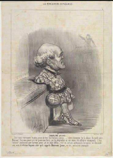 B. Sarrans Young, 1848 - Honore Daumier