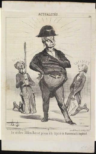 Odilon Barrot, 1851 - Honore Daumier