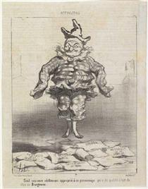 Thiers - Honore Daumier