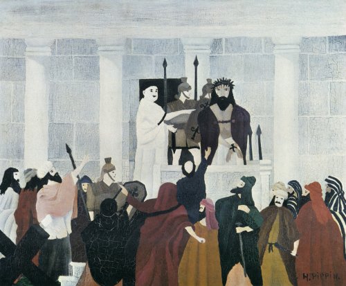 Christ Before Pilate, 1941 - Гораций Пиппин