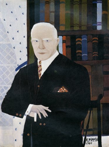 Portrait Of Christian Brinton, 1940 - Horace Pippin
