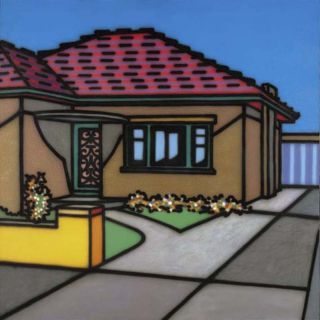 Stucco home, 1991 - Howard Arkley