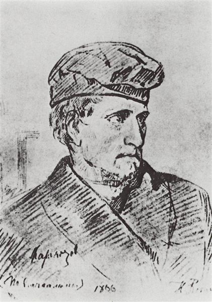Д.В.Каракозов, 1866 - Илья Репин